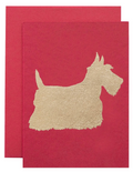 Red Scottie Dog Card