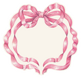 Die-Cut Pink Bowl Placemat