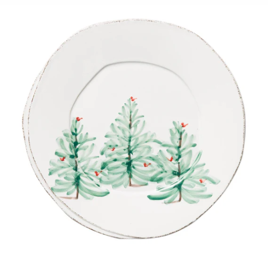 Lastra Holiday European Dinner Plate