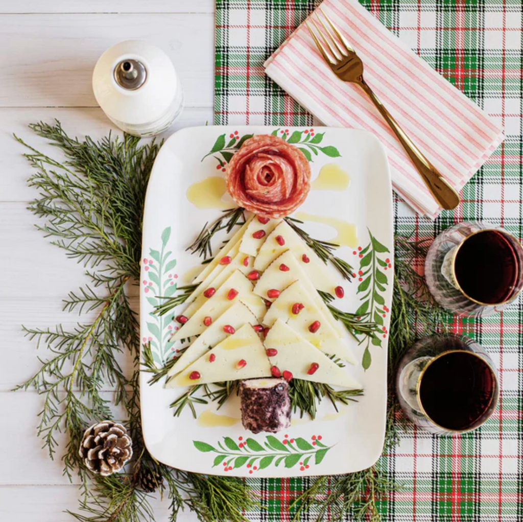 Aria Holiday Rectangular Platter