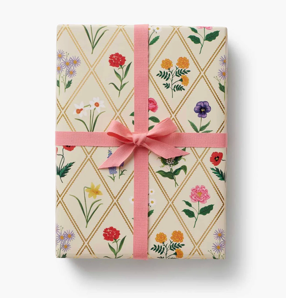 Garden Study Continous Wrapping Roll