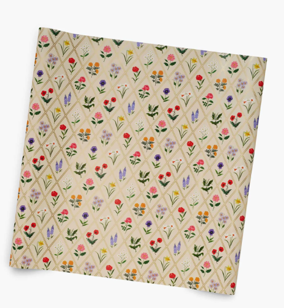 Garden Study Continous Wrapping Roll