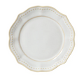 Almara Pearl White Dinner Plate