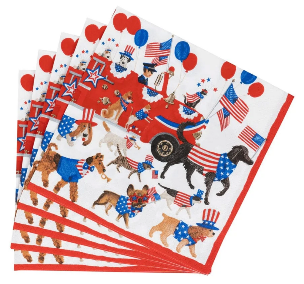 Luncheon Napkins : Join the Parade