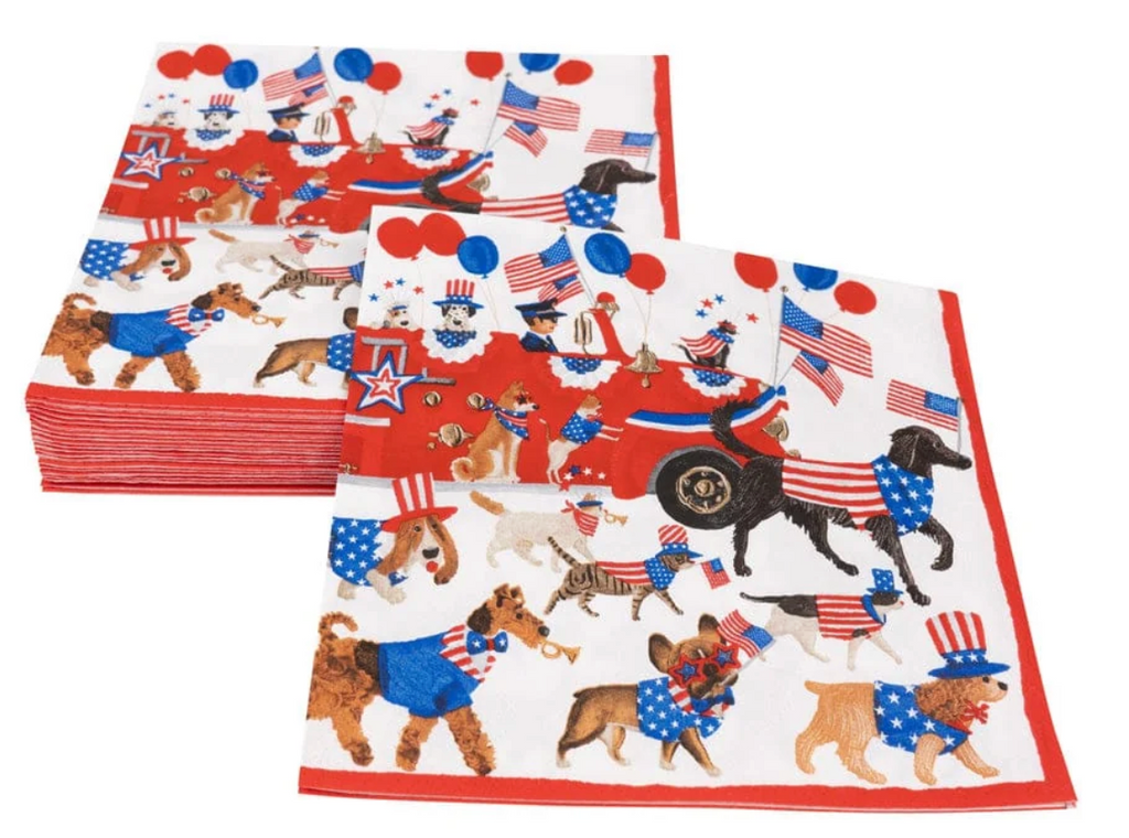 Luncheon Napkins : Join the Parade