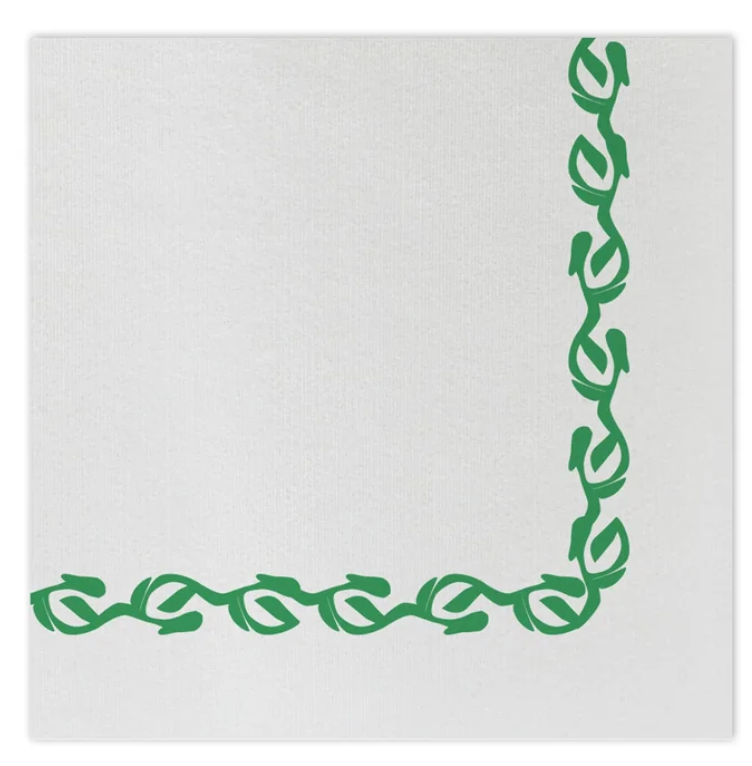 Papersoft Florentine Green Cocktail P/20