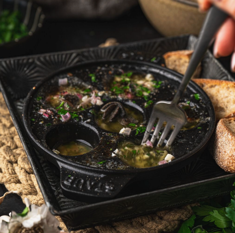 5.5-inch, Escargot Dish