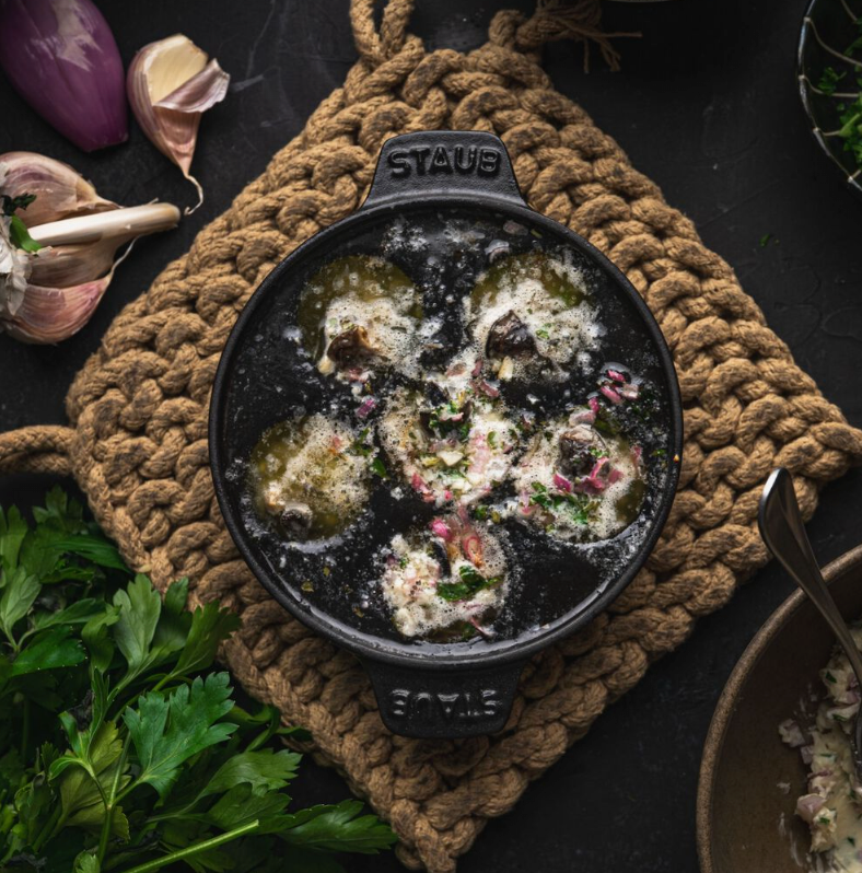 5.5-inch, Escargot Dish