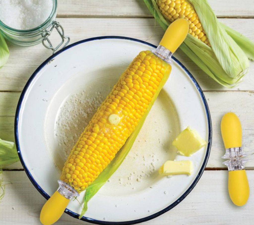 Kitchen Soft-Grip Corn Picks, Set of 8