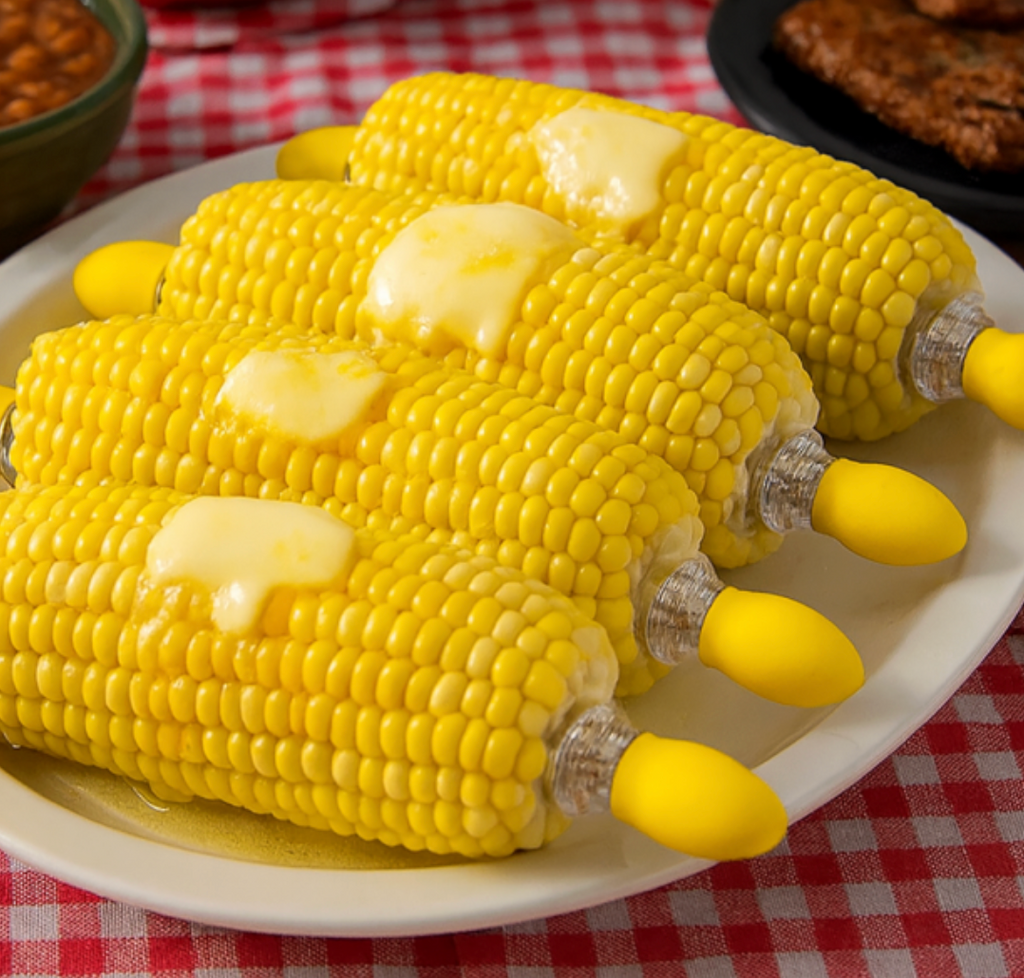 Kitchen Soft-Grip Corn Picks, Set of 8