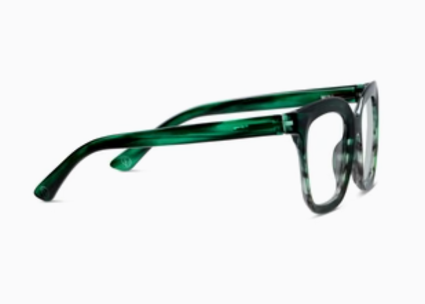 Cleo - Emerald Ombre Horn