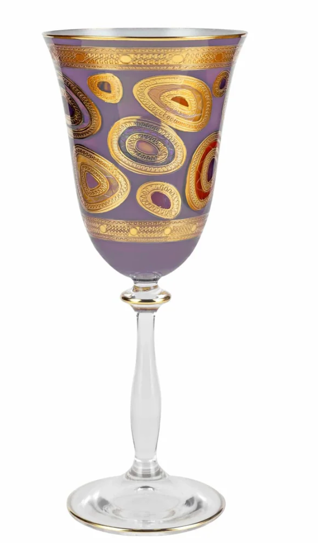 Regalia Purple Wine Glass
