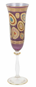 Regalia Purple Champagne Glass