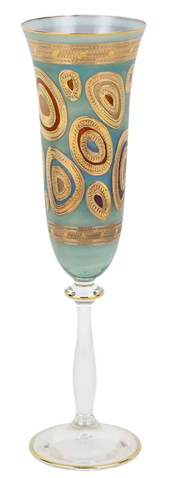 Regalia Aqua Champagne Glass