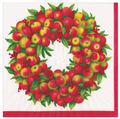 Apple Wreath Cocktail Napkin