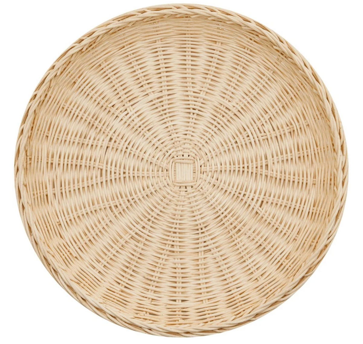 Wicker Luxury Paper Dinner Plates