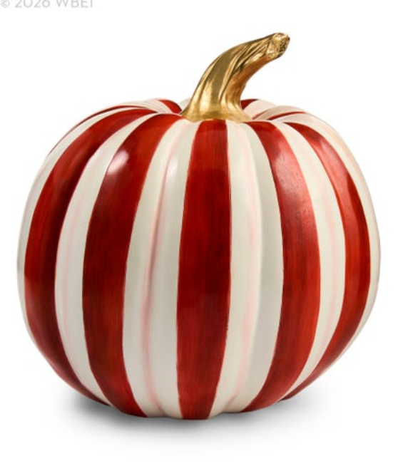 Paprika Stripe Medium Pumpkin