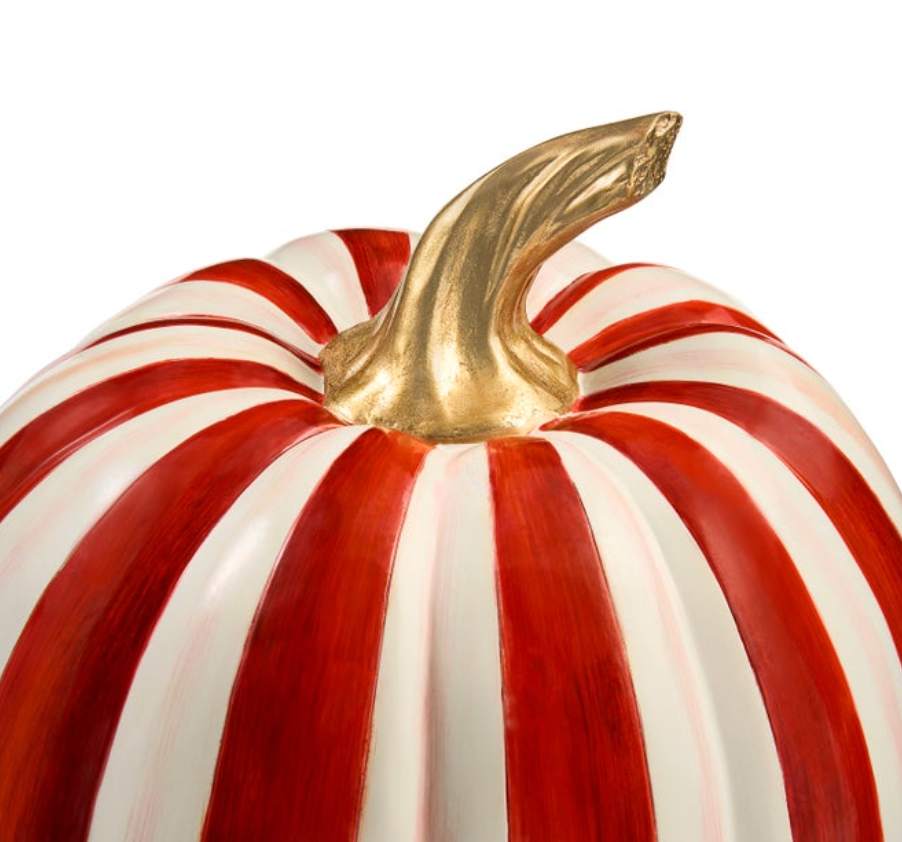 Paprika Stripe Medium Pumpkin