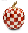 Paprika Check Small Pumpkin