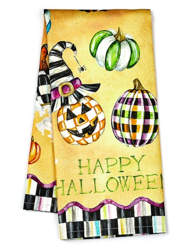 Happy Halloween Dish Towel