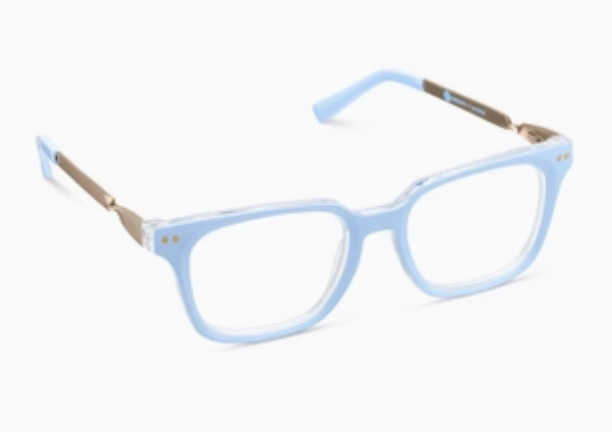 Sidebar- Light Blue/Rosemary Stripe Lavender