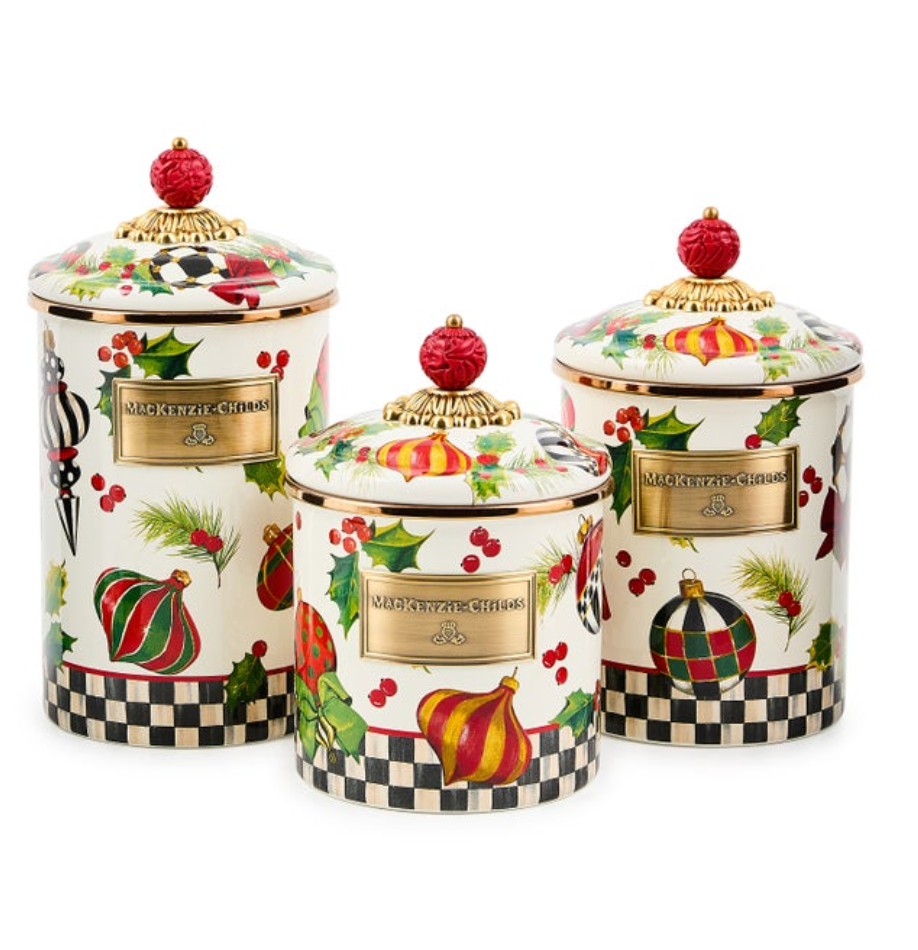 Deck The Halls Small Canister