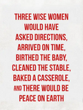 3 Wise Women Tea Towel