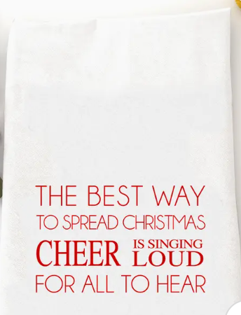 Christmas Cheer Tea Towel