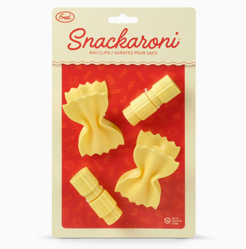 Snackaroni - Pasta Bag Clips - Set of 4