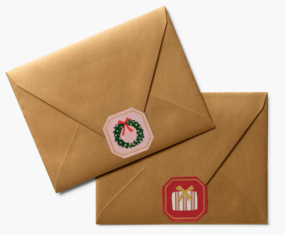 Holly Jolly Envelope Seals