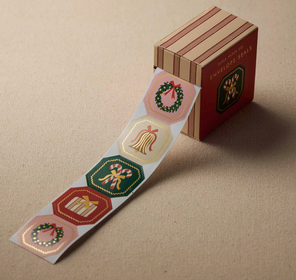 Holly Jolly Envelope Seals