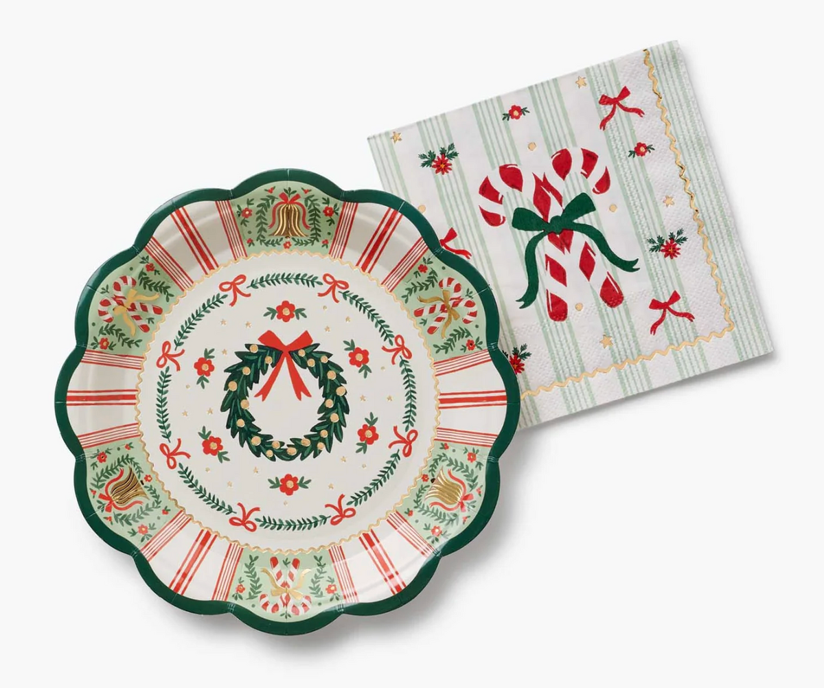 Holly Jolly Paper Cocktail Napkins
