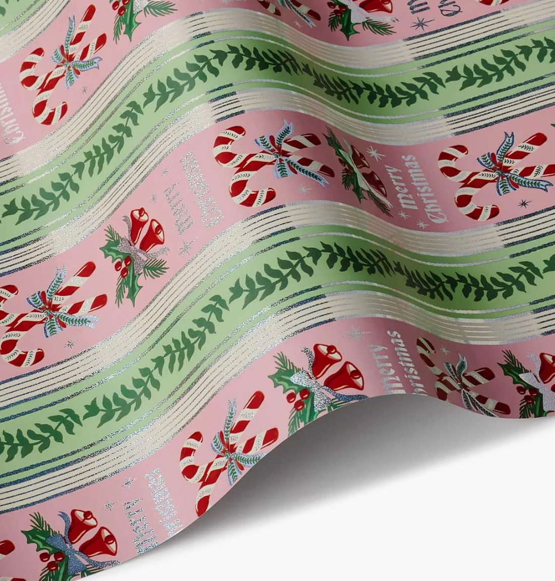 Candy Cane Stripe Continuous Roll