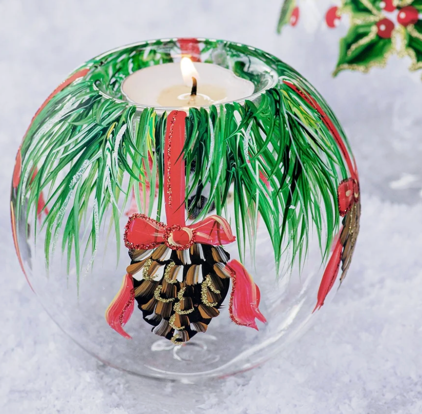 Illuminare Holiday Pinecones Votive