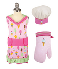 Kids Ice Cream Treats Apron Set