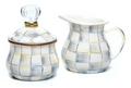 Creamer & Sugar Bowl Set- Sterling Check