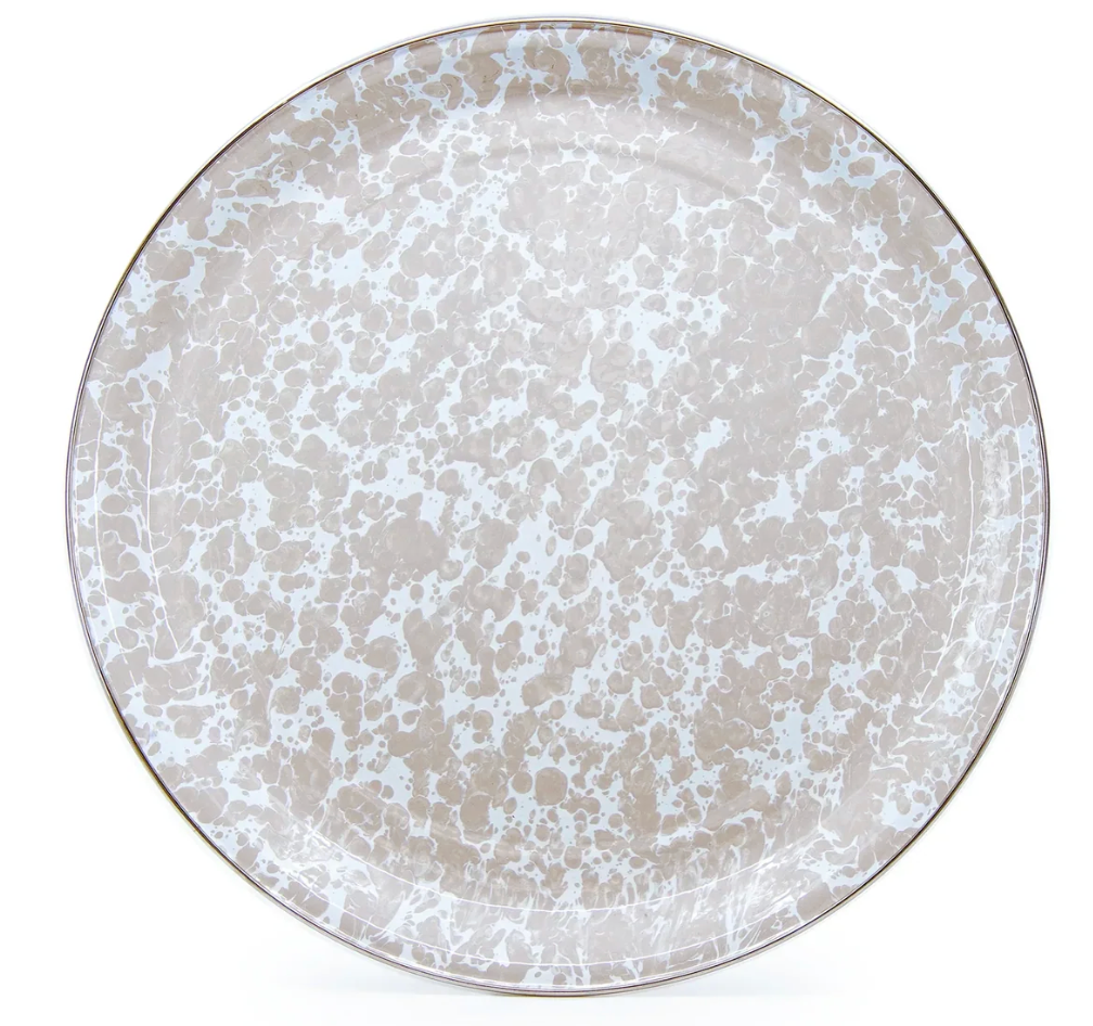 MED Tray : Taupe Swirl