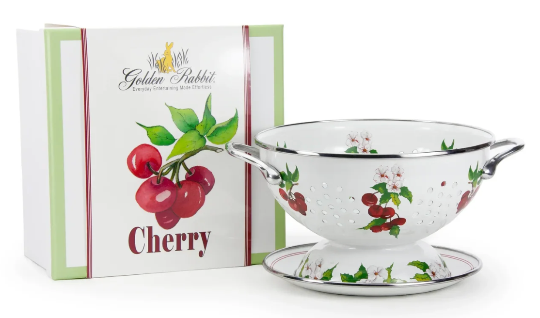 Colander Gift Set : Cherry