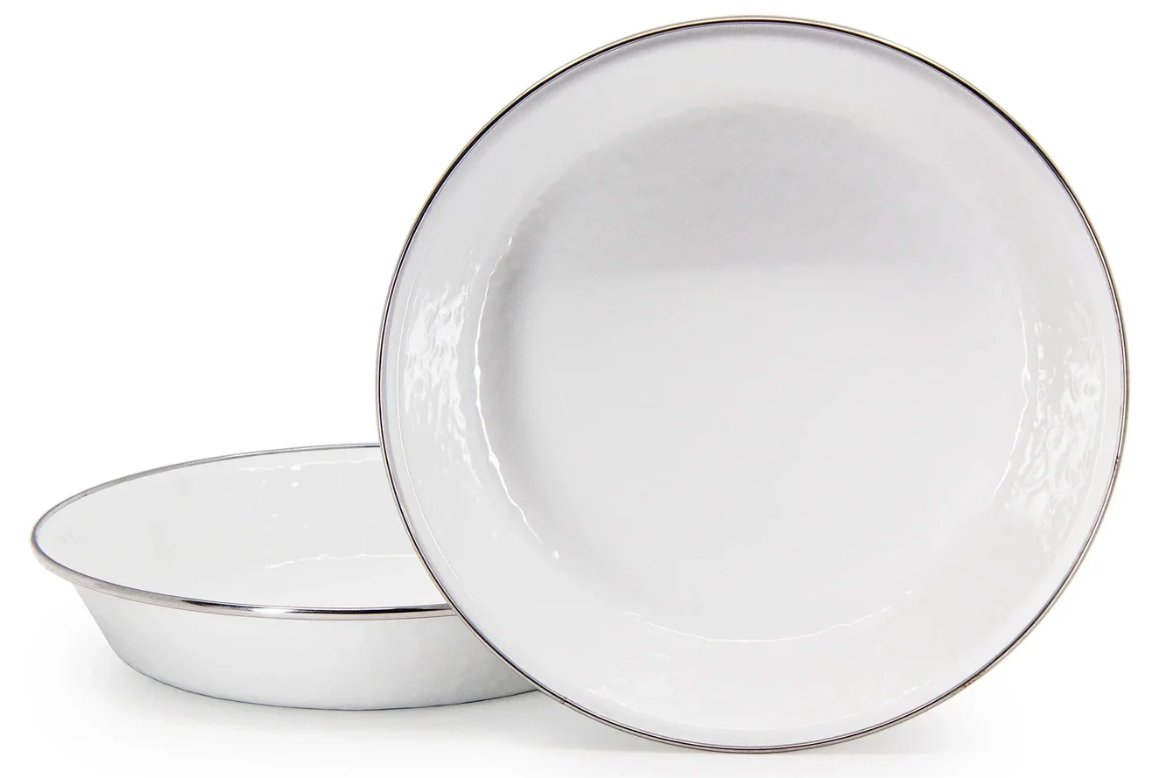Pie Plate : Solid White