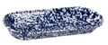 Oval Basket : Cobalt Swirl