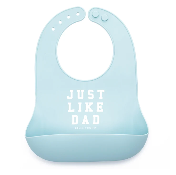 Just like Dad Wonder Bib