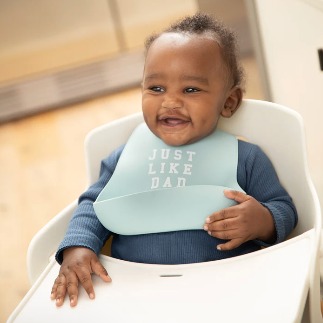 Just like Dad Wonder Bib