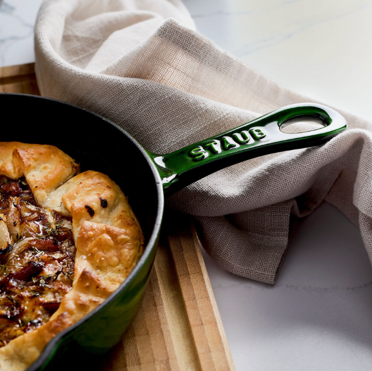 8.5-inch Traditional Deep Skillet, Basil
