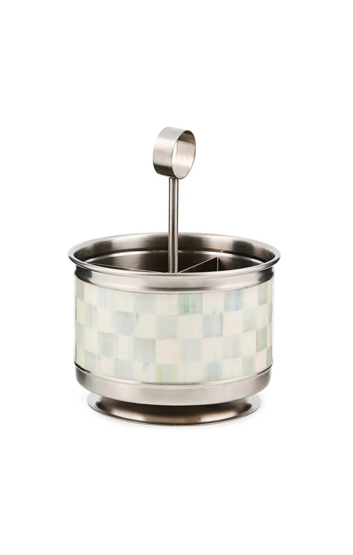 Supper Club Flatware Caddy : Sterling Check