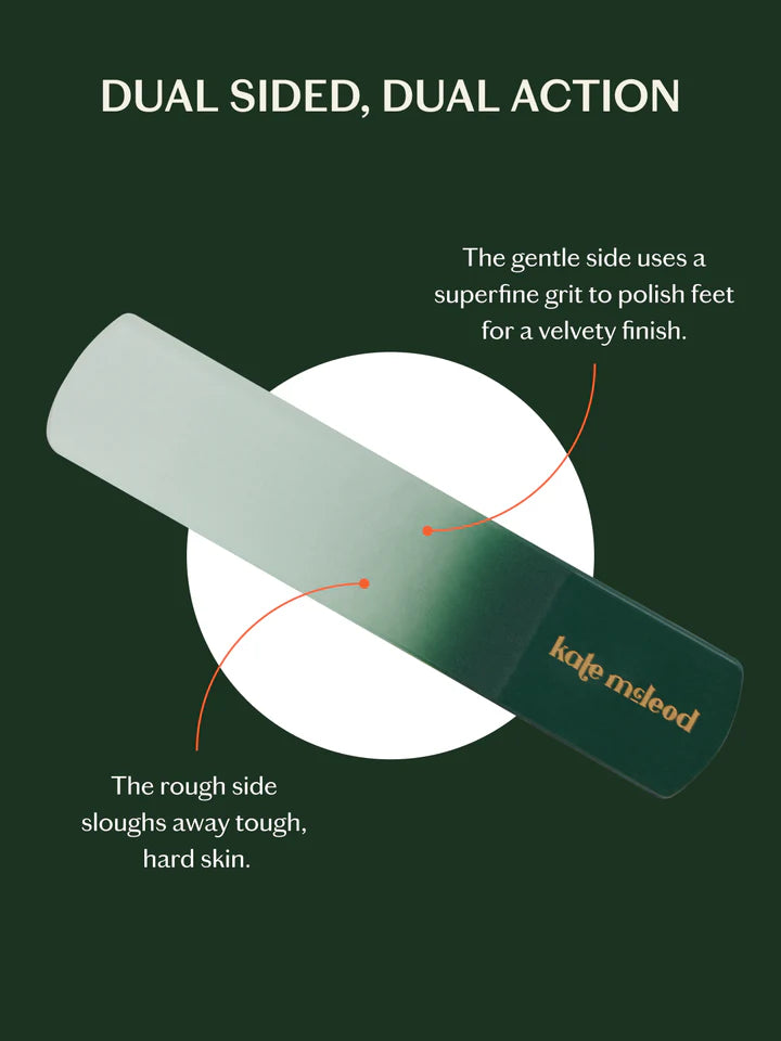 The Foot File - Glass Foot Buffer & Callus Remover