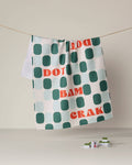 Cypress Tile Talk Tea Towel - Mahjong