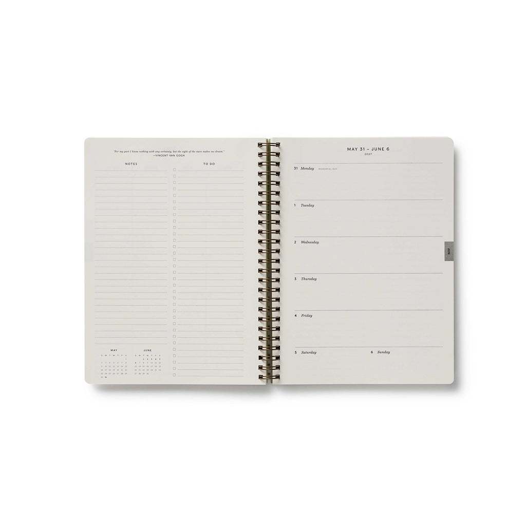 2027 Mimi 17-Month Academic Softcover Spiral Planner