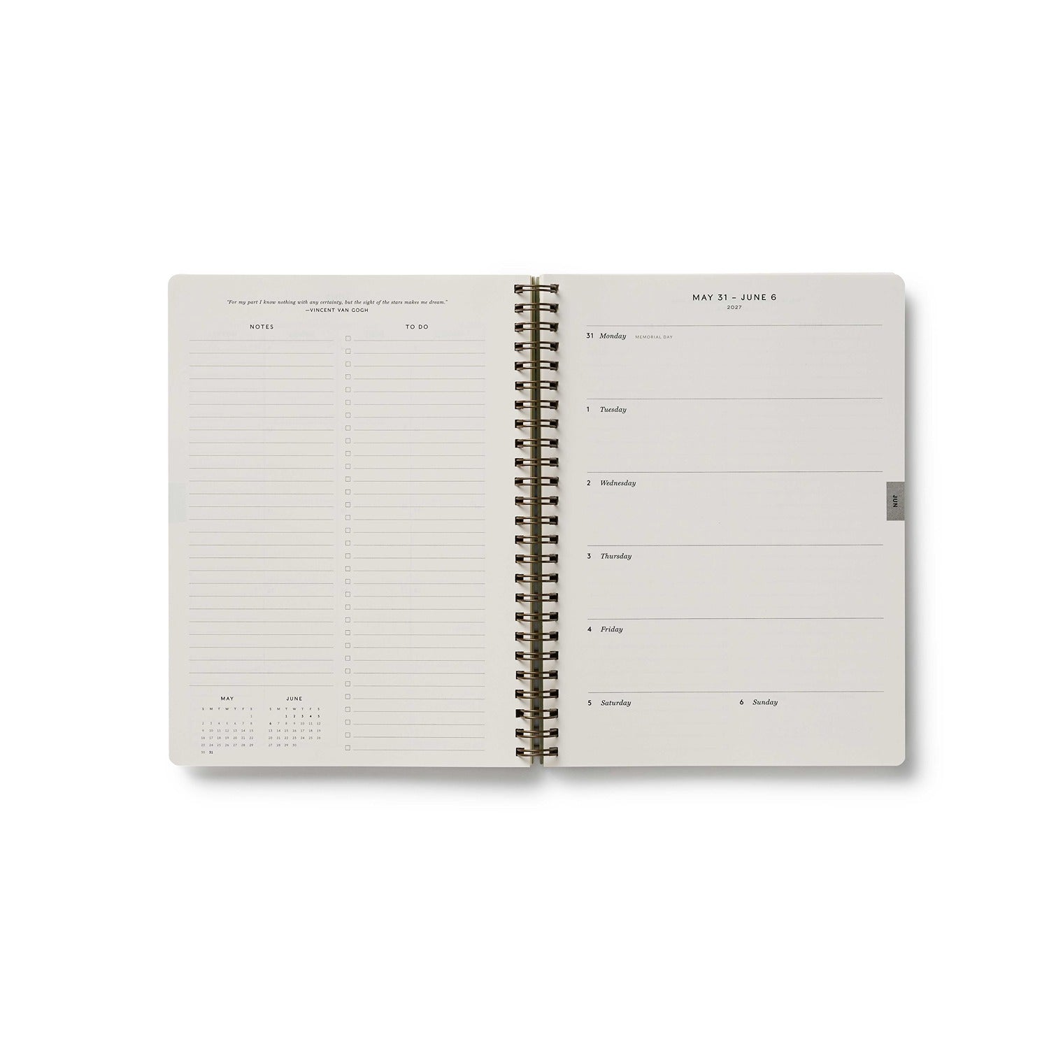 2027 Mimi 17-Month Academic Softcover Spiral Planner