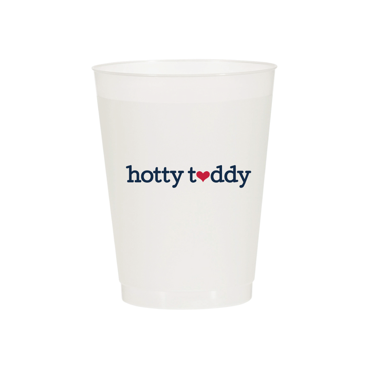 Hotty Toddy Heart Cups -Ole Miss Party Cups for Tailgates