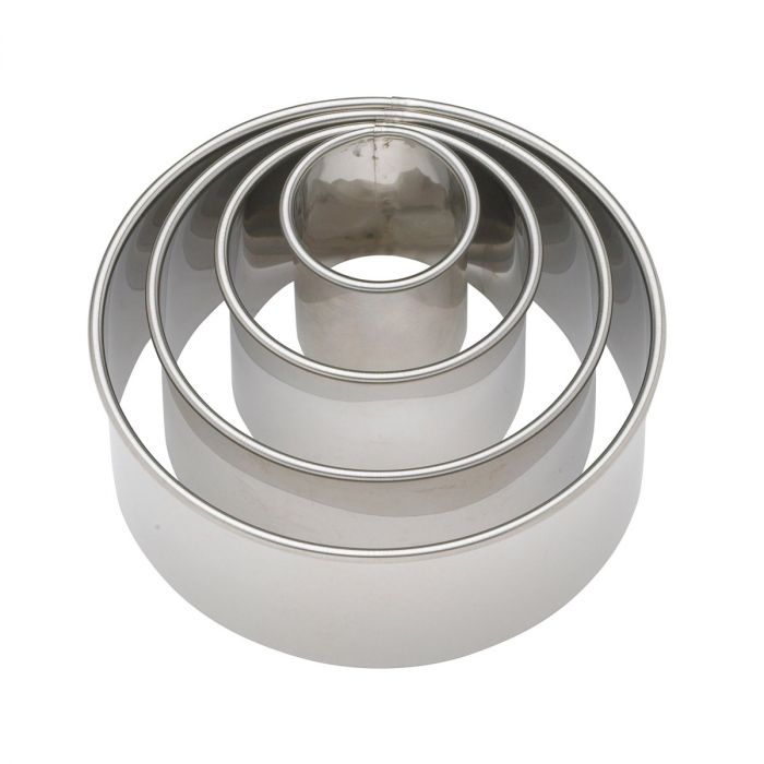 Ateco Graduated Round Cutters, Set of 4